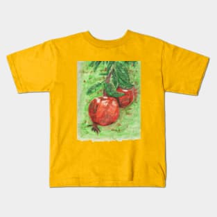 Rpe Pomegranates Kids T-Shirt